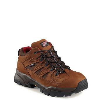 Red Wing TruHiker 3-inch Safety Toe - Bordove Nepremokave Topanky Panske, RW144SK